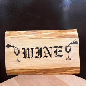 Wine Wood Burning